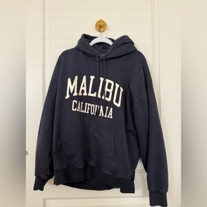 BRANDY MELVILLE Blue Malibu Hoodie
